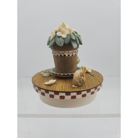 Debbie Mumm Candle Topper Oh Happy Day #8035 Our America Series Open Box - Picture 5 of 12